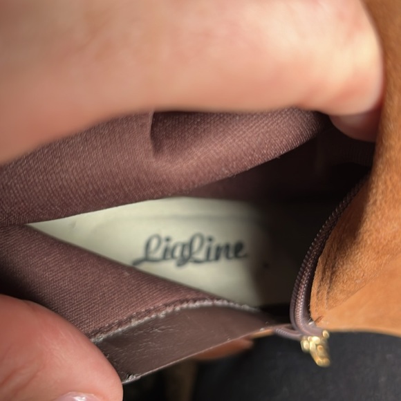 Lia Line Thick Heel Over Knee Boot - Picture 4 of 15